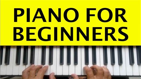 piano turorial|piano basics for beginners.